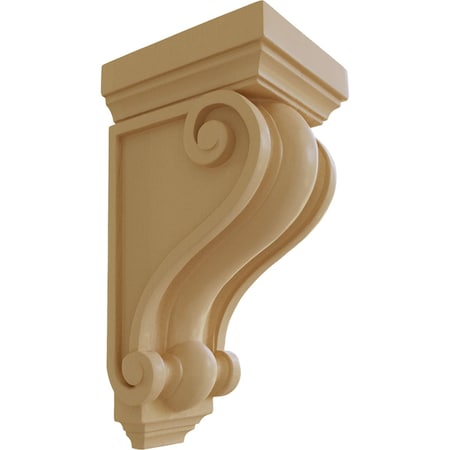 Ekena Millwork 6"W x 7"D x 13 1/4"H Devon Traditional Wood Corbel, Maple CORW06X07X13DEMA